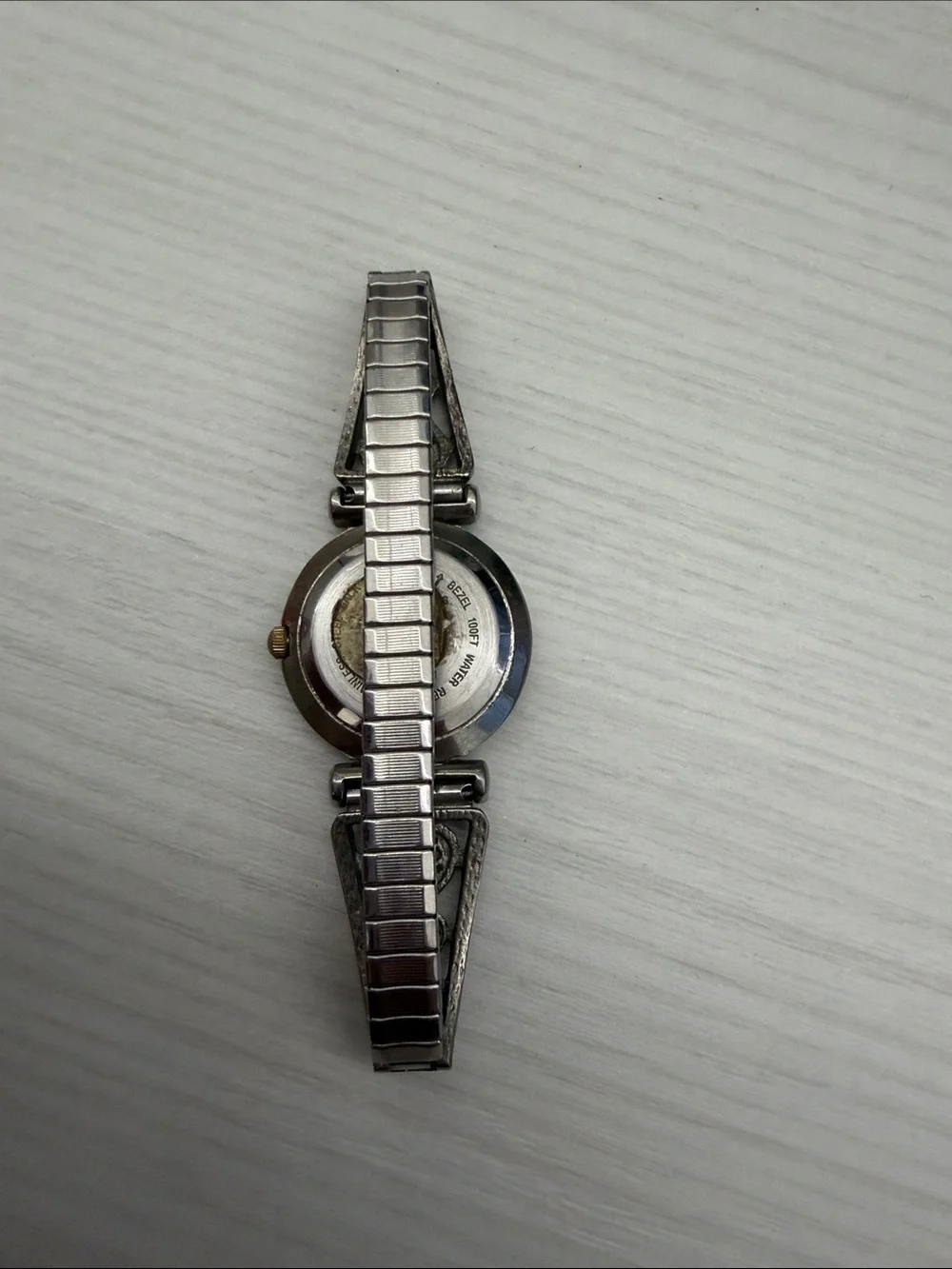 Express Two-Tone Silver and Gold Women's Bracelet Watch